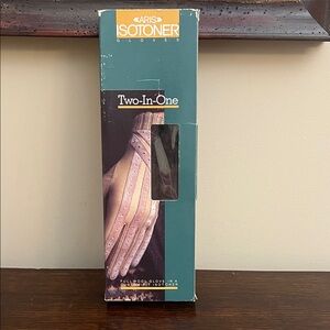 Aris Isotoner Men's Two-In-One Gloves - Sz Med Brown